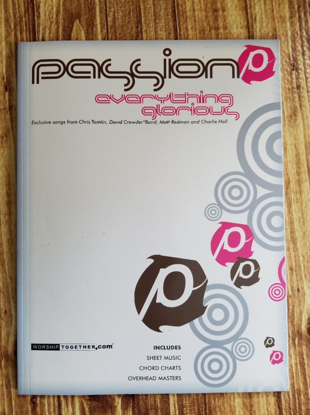Passion Everything Glorious Songbook Sheet Music Worship Together Chord Charts